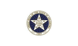 Rick Lance The Voice of Americana State of Oklahoma Logo